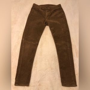 Uniqlo Corduroy Pants - 30-33” waist - Sized M - Brown